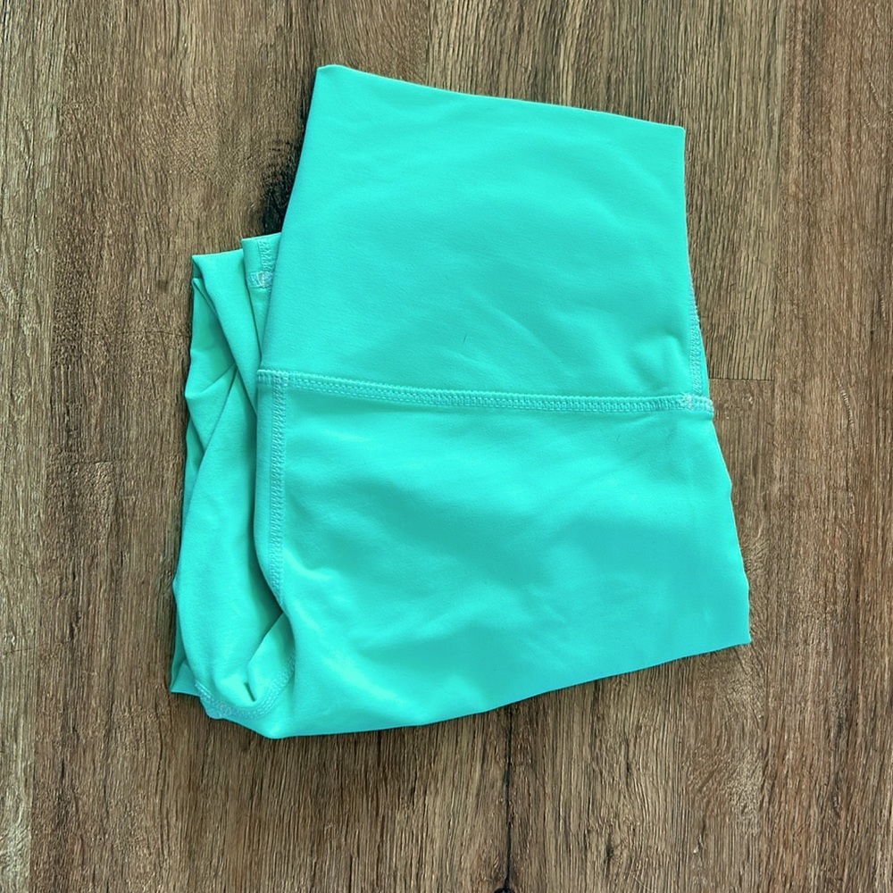 DYI bright green take control crop legging